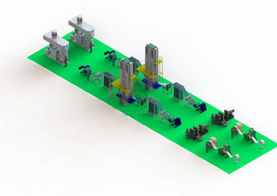 CZinc - Nickel Battery, Iron - Nickel Battery, Cadmium - Nickel Battery Plate Automatic Production Line