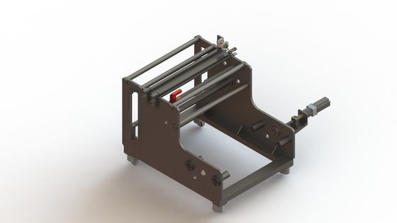 50m/Min Battery Production Equipment Battery Pole Piece Winding Unwinding Machine