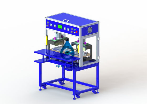 1.5 KW Battery Production Equipment Bule LFP Battery Top Sealing Machine