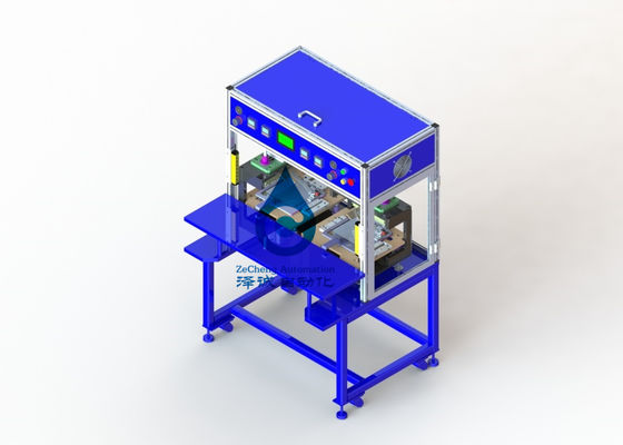 1.5 KW Battery Production Equipment Bule LFP Battery Top Sealing Machine