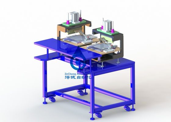 1.5 KW Battery Production Equipment Bule LFP Battery Top Sealing Machine