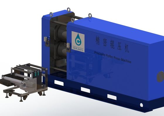 380V Winding Unwinding Machine 8PPM Battery Pole Piece Film Rolling Machine