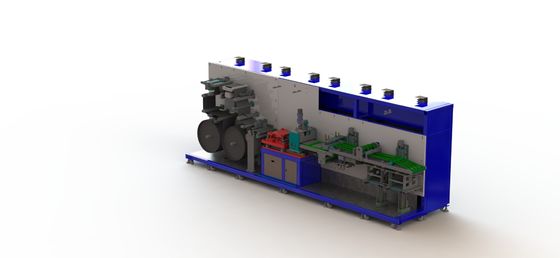 High Speed 30PPM Metal Die Cutting Machine 220V For Battery Pole Piece