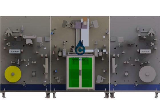 Battery Pole Piece Tab Laser Cutting Machine Laser Making Machine 3kw 220V