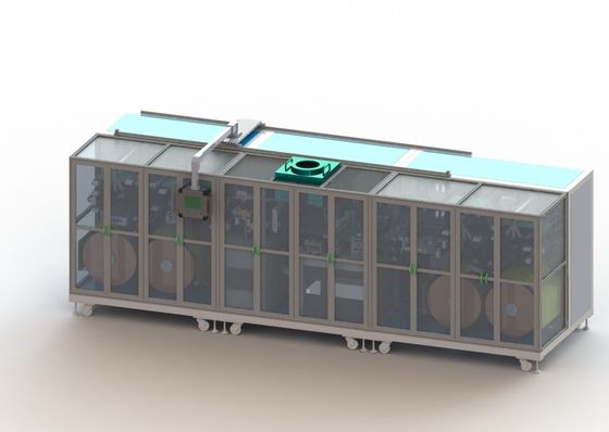 Battery Pole Piece Tab Laser Cutting Machine Laser Making Machine 3kw 220V