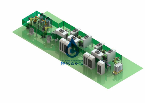 100PPM Battery Production Equipment Automatic 18650 Battery Pack Assembly Line