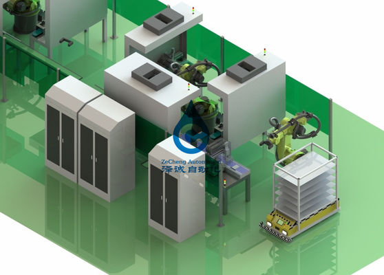 100PPM Battery Production Equipment Automatic 18650 Battery Pack Assembly Line