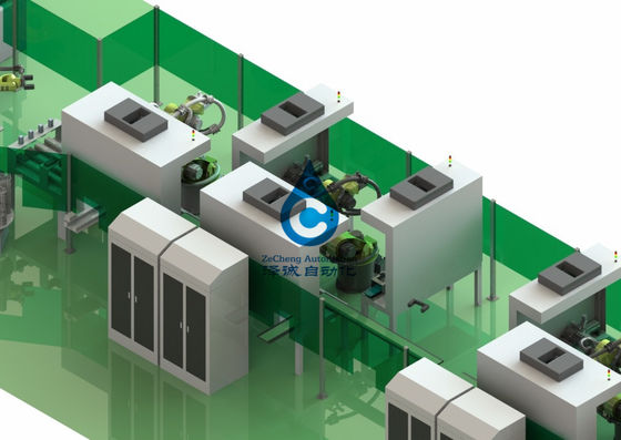100PPM Battery Production Equipment Automatic 18650 Battery Pack Assembly Line