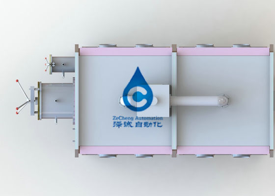 2 KW Battery Production Equipment 2 Section Inert Gas Protective Box Glove Box