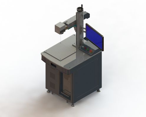 3W UV Laser Marking Machine 355nm Ultra Fine Marking Small Size UV Laser Cutter